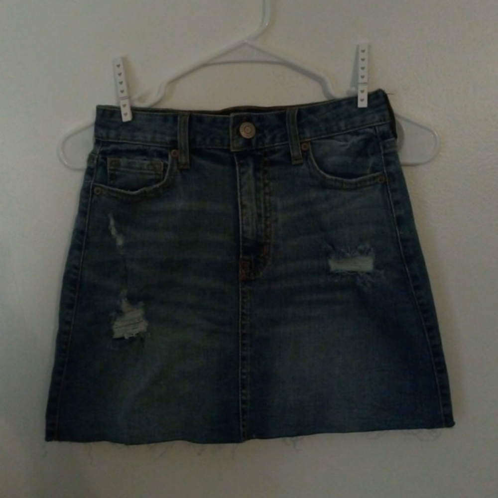 Aeropostale Size 00 Denim Skirt